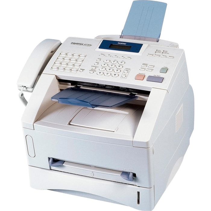 Brother IntelliFAX 4750e Laser Multifunction Printer - Monochrome - Off White