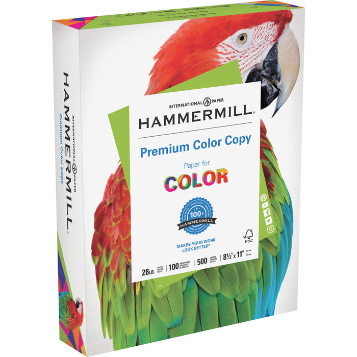 Hammermill Premium Color 8.5x11 Laser Copy & Multipurpose Paper - White