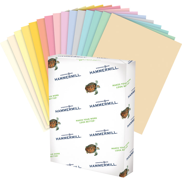 Hammermill Paper for Copy 8.5x11 Laser, Inkjet Colored Paper - Canary - Recycled - 30% Recycled Content