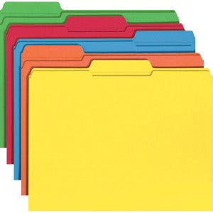 Smead 1/3 Tab Cut Letter Recycled Top Tab File Folder