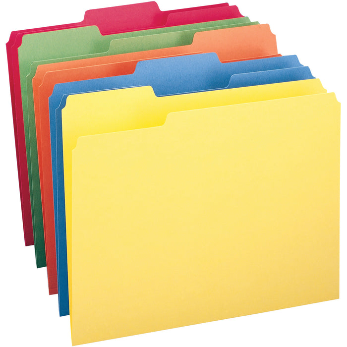 Smead 1/3 Tab Cut Letter Recycled Top Tab File Folder