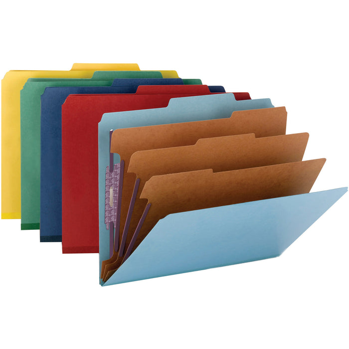 Smead Classification Folders with SafeSHIELD Fastener
