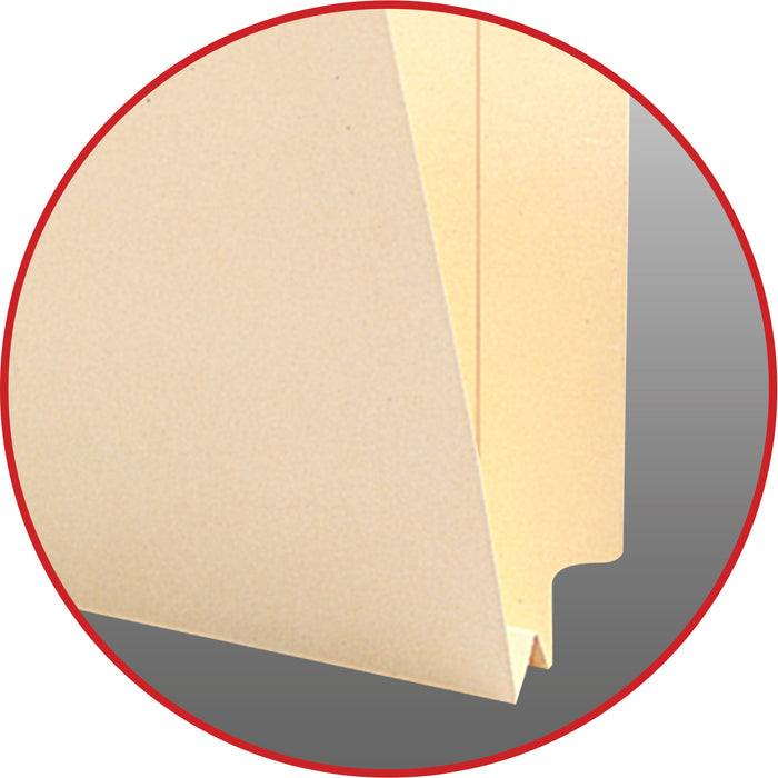 Smead Straight Tab Cut Letter Recycled End Tab File Folder