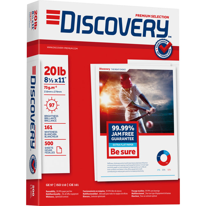 Discovery Premium Selection Laser, Inkjet Copy & Multipurpose Paper - White