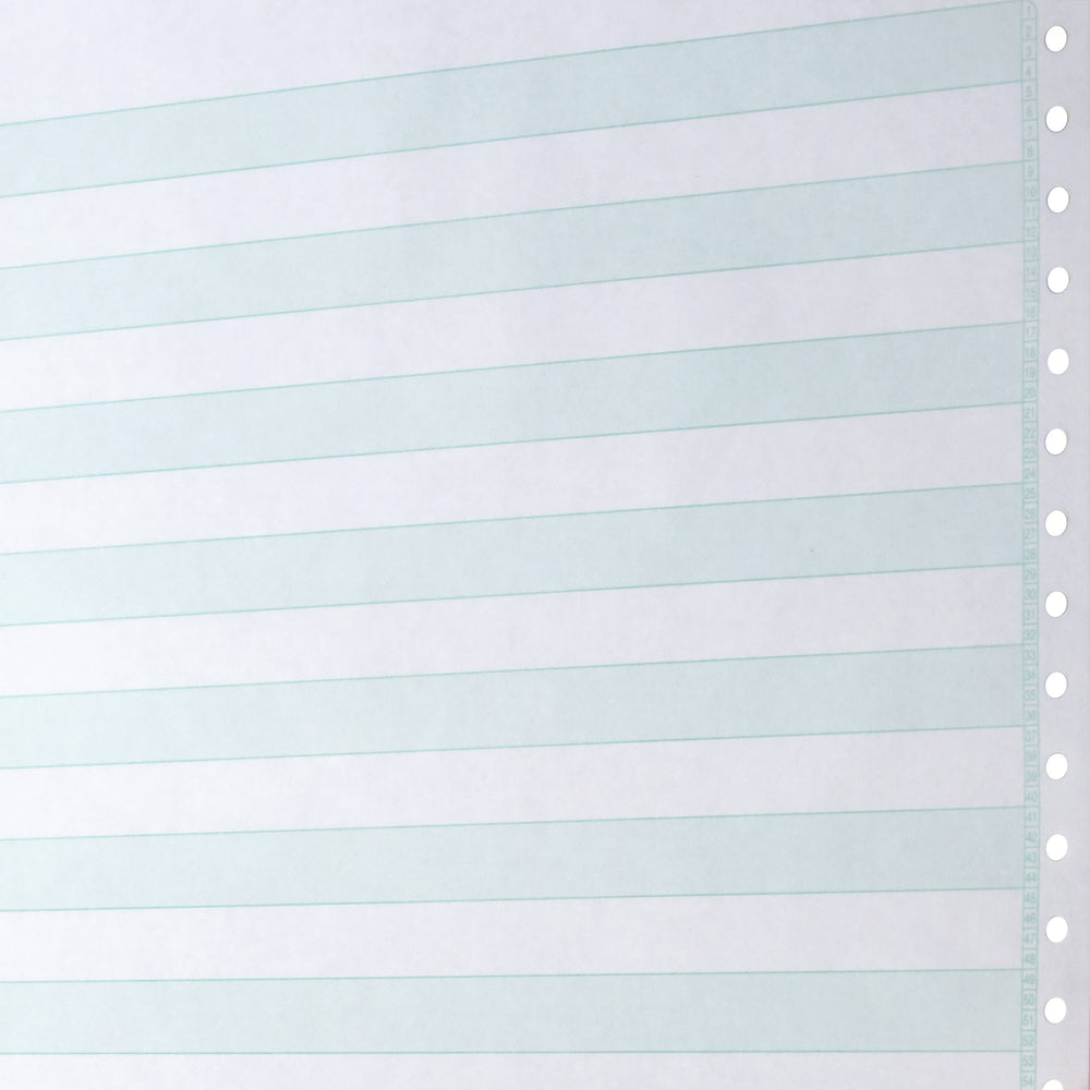 Sparco Continuous Paper - Green Bar