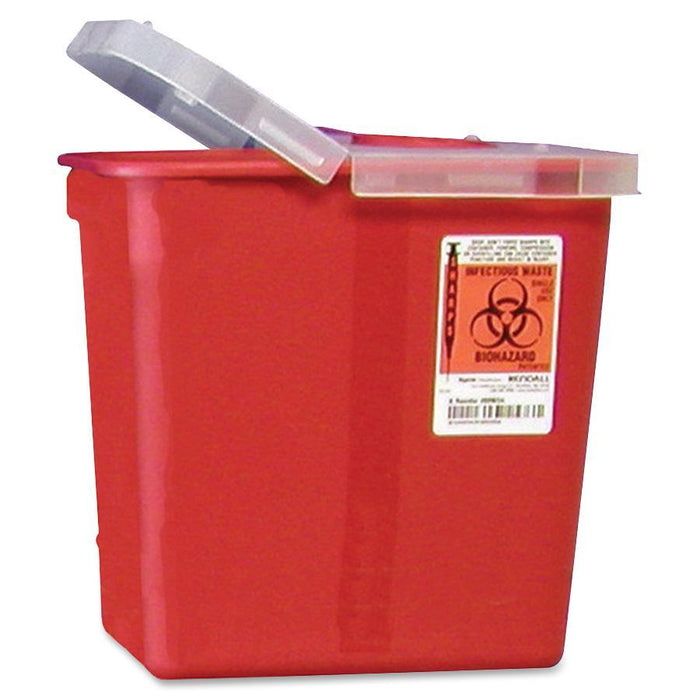 Covidien Sharps Hinged Lid Container