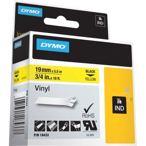 Dymo Colored Industrial Rhino Vinyl Labels
