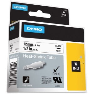 Dymo White Heat Shrink Tube