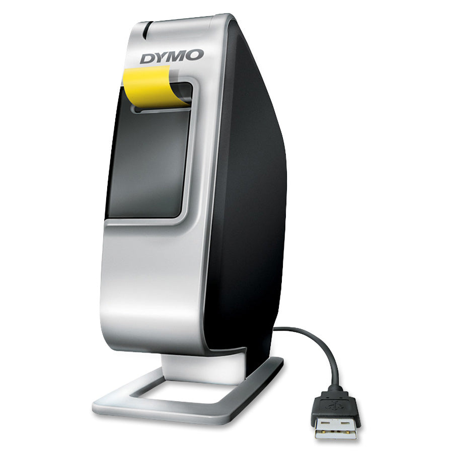 Dymo LabelManager Thermal Transfer Printer - Label Print - Battery Included - With Cutter - Black