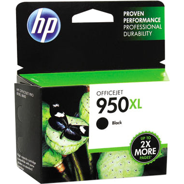 HP 950XL (CN045AN) Original Inkjet Ink Cartridge - Black - 1 Each