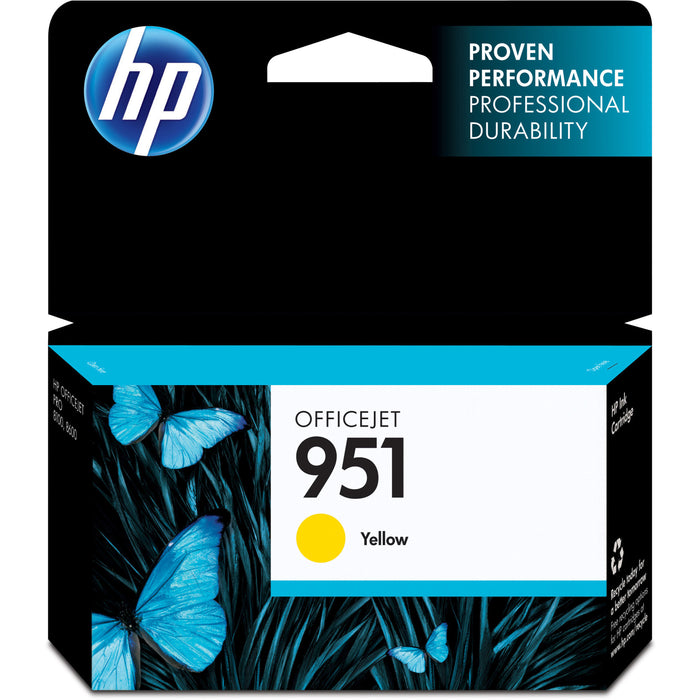 HP 951 (CN052AN) Original Standard Yield Inkjet Ink Cartridge - Yellow - 1 Each