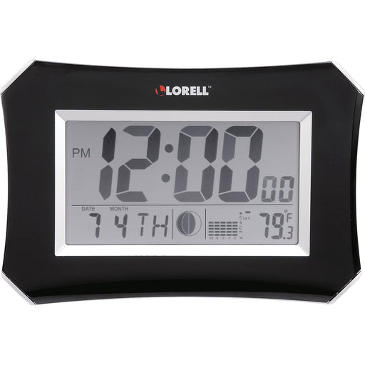 Lorell LCD Wall/Alarm Clock