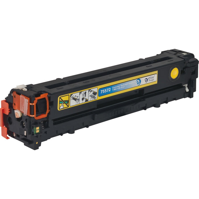 Elite Image Remanufactured Laser Toner Cartridge - Alternative for HP 128A (CE322A) - Yellow - 1 Each