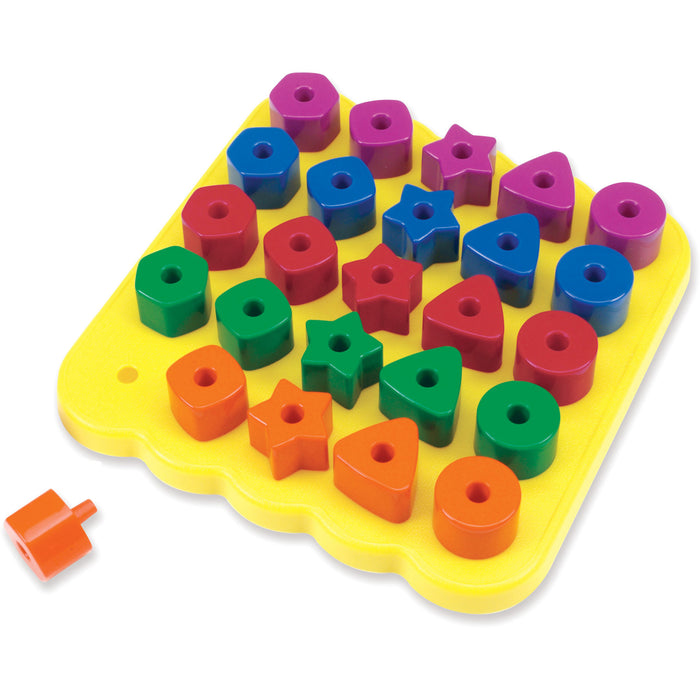 Learning Resources Stacking Shapes Pegboard