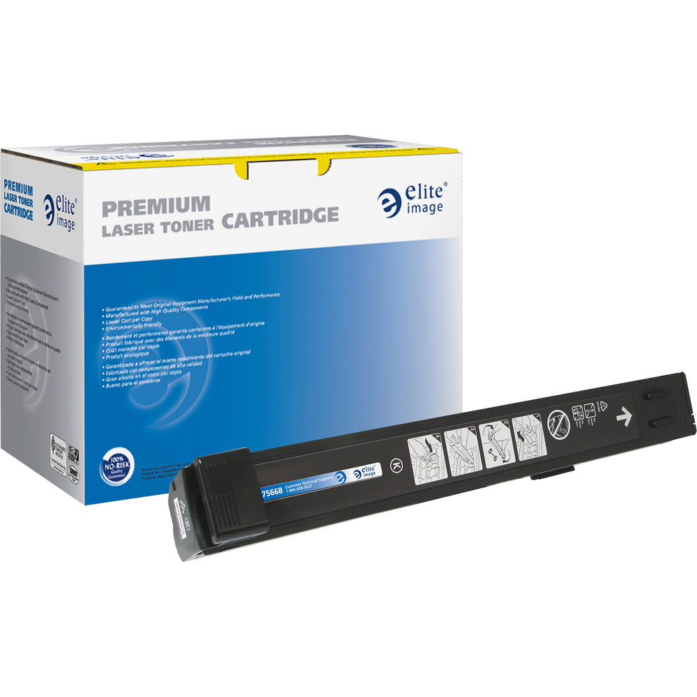 Elite Image Remanufactured Laser Toner Cartridge - Alternative for HP 823A (CB380A) - Black - 1 Each