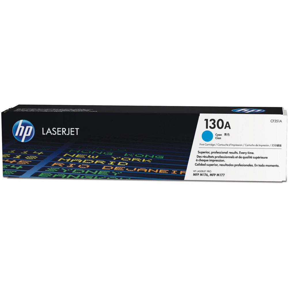HP 130A Original Laser Toner Cartridge - Cyan Pack