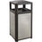 Safco Evos Series Steel Trash Can With Ash Urn