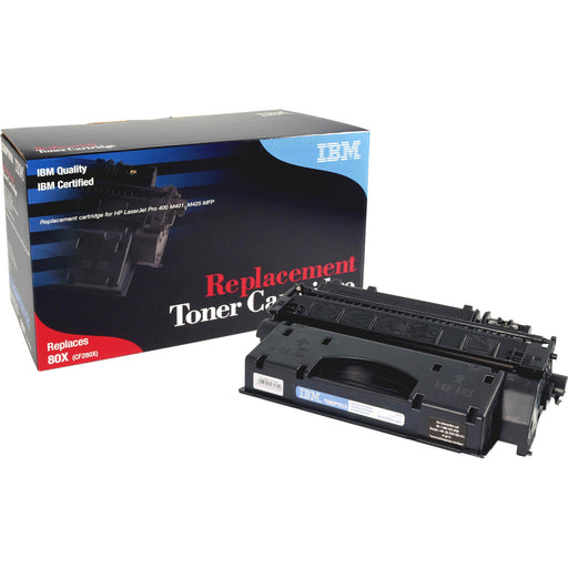 IBM Remanufactured High Yield Laser Toner Cartridge - Alternative for HP 80X (CF280X) - Black - 1 Each