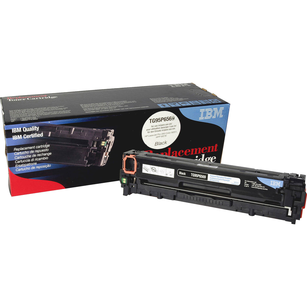 IBM Remanufactured Laser Toner Cartridge - Alternative for HP 131A (CF210A) - Black - 1 Each