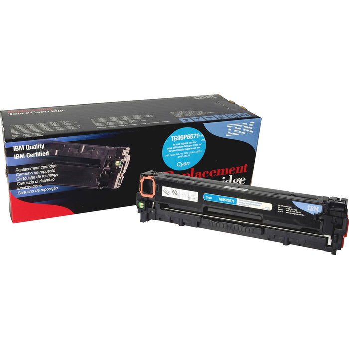 IBM Remanufactured Laser Toner Cartridge - Alternative for HP 131A (CF211A) - Cyan - 1 Each