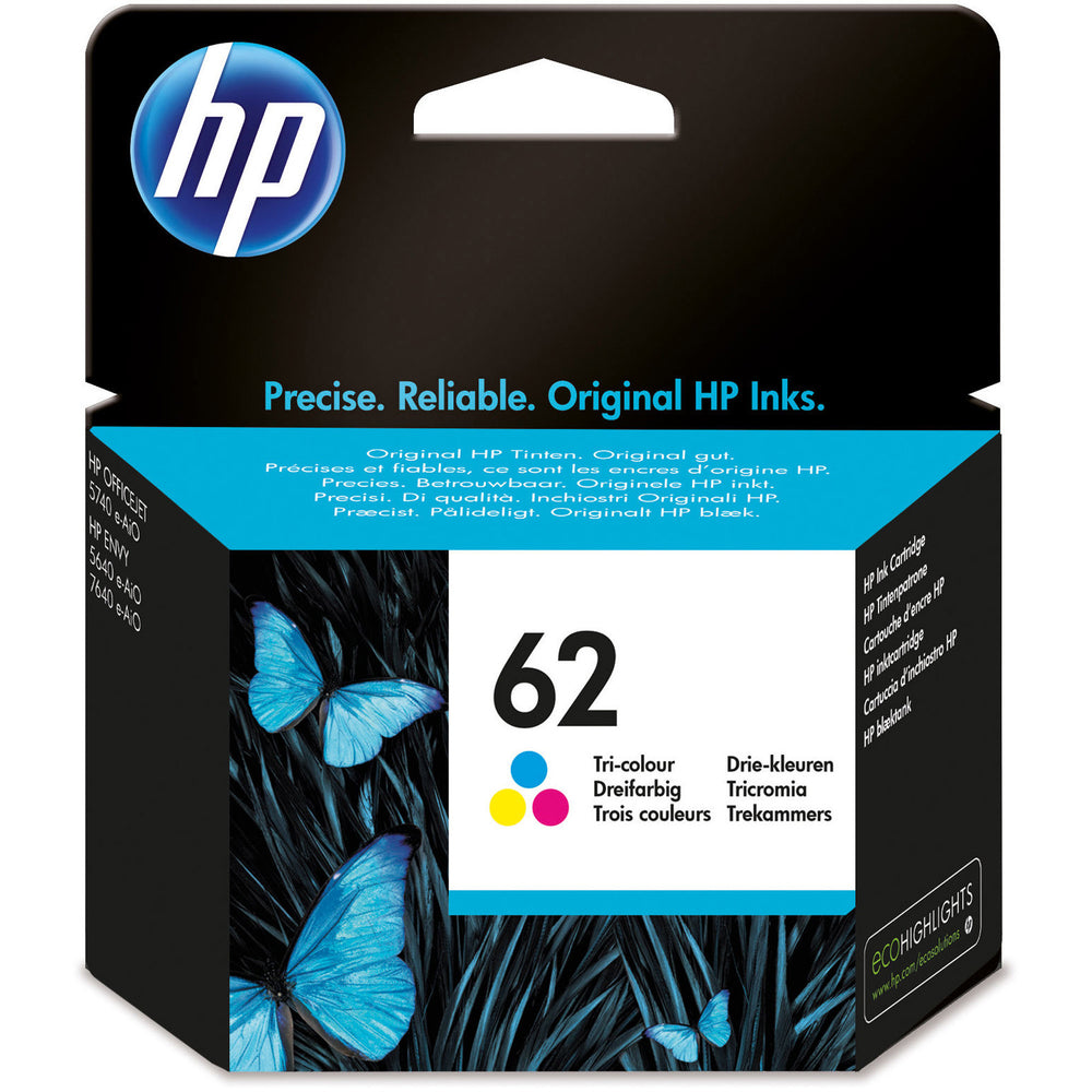 HP 62 (C2P06AN) Original Inkjet Ink Cartridge - Cyan