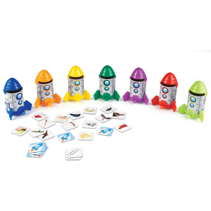 Learning Resources Rhyme/Sort Rockets Activity Set