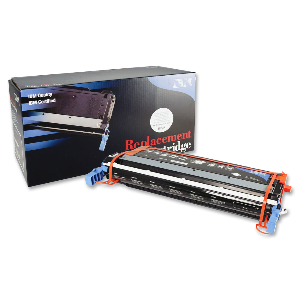 IBM Remanufactured Laser Toner Cartridge - Alternative for HP 645A (C9730A) - Black - 1 Each