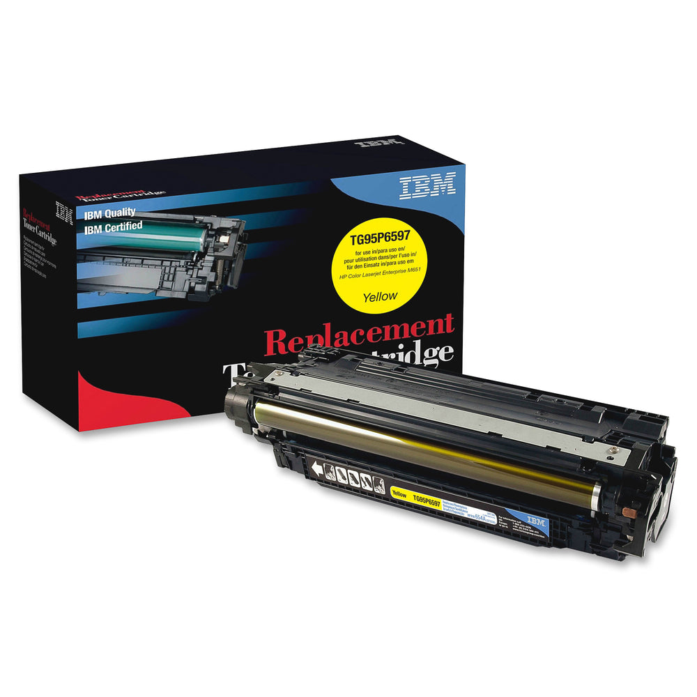 IBM Remanufactured Laser Toner Cartridge - Alternative for HP 654A (CF332A) - Yellow - 1 Each
