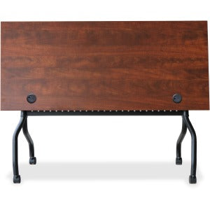 Lorell Cherry Flip Top Training Table