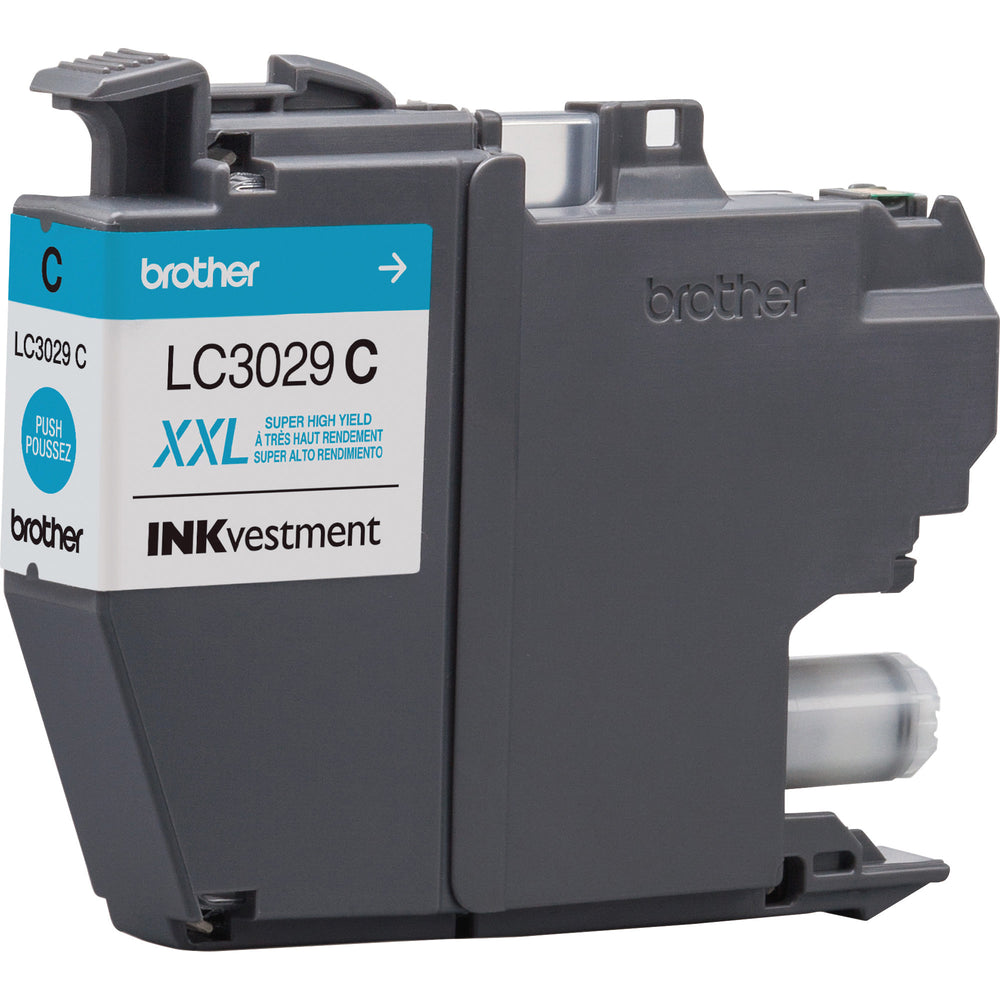Brother Genuine LC3029C INKvestment Super High Yield Cyan Ink Cartridge