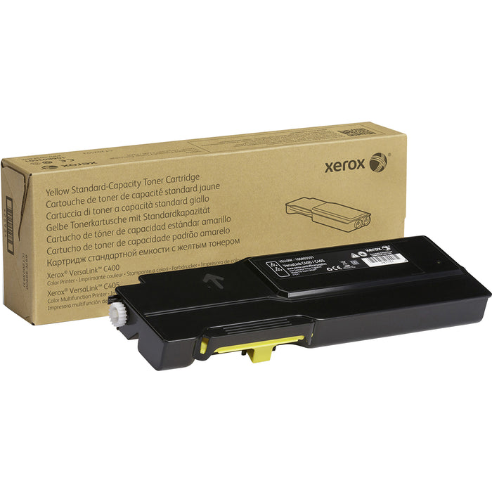 Xerox Original Standard Yield Laser Toner Cartridge - Yellow - 1 Each