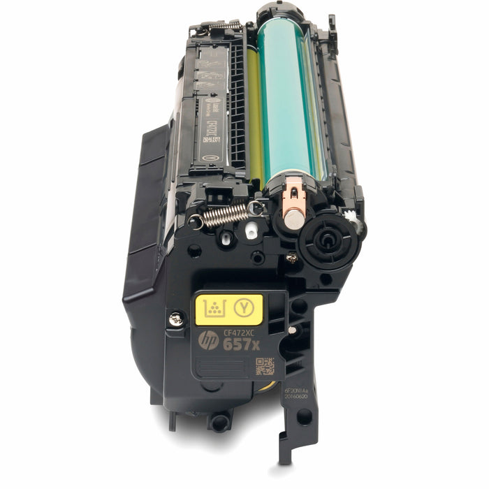HP 657X (CF472X) Original High Yield Laser Toner Cartridge - Yellow - 1 / Each