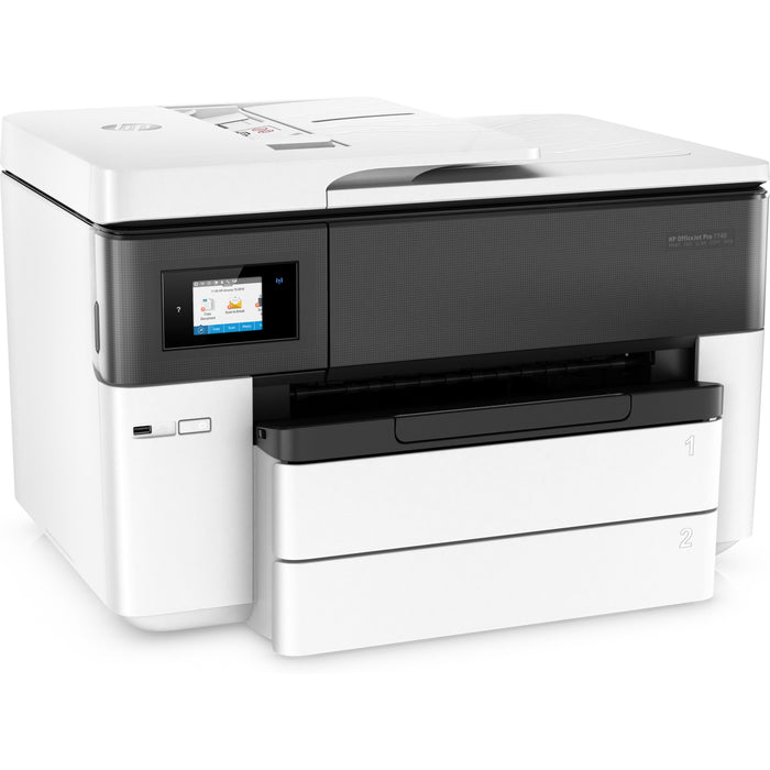HP Officejet Pro 7740 Wireless Inkjet Multifunction Printer - Color