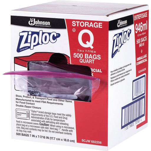 Ziploc® Seal Top Quart Storage Bags