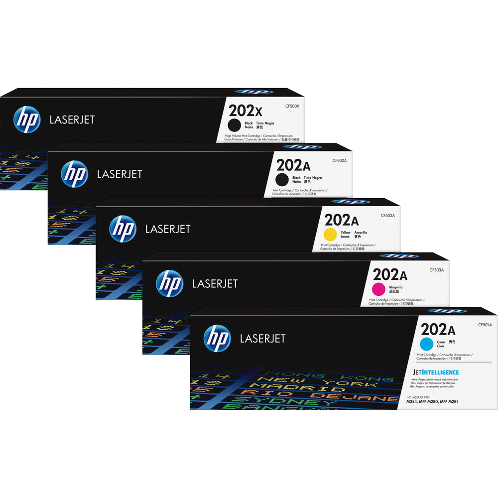 HP 202A (CF503A) Original Standard Yield Laser Toner Cartridge - Magenta - 1 Each