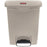 Rubbermaid Commercial 8G Slim Jim Front Step Container