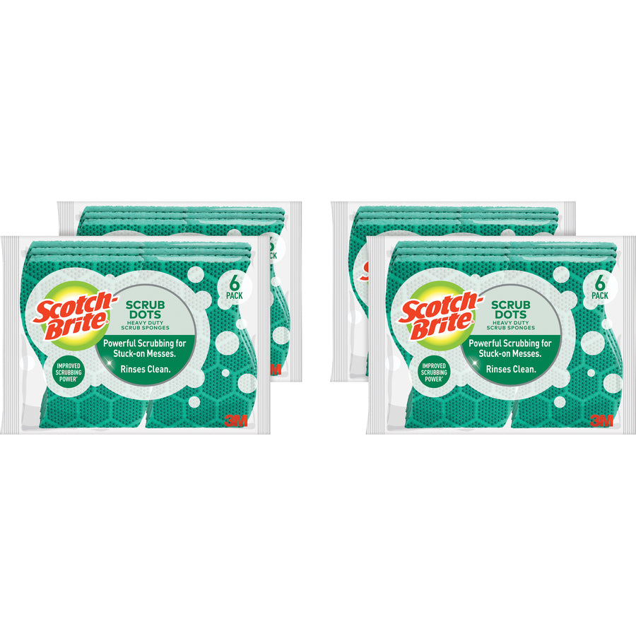 Scotch-Brite Heavy Duty Scrub Dots Sponges - Shop Sponges