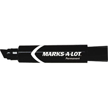 Avery® Marks A Lot Permanent Markers - Jumbo Desk-Style Size