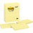 Post-it® Original Pads in Canary Yellow