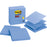 Post-it® Super Sticky Pop-up Notes, 4"x 4", Periwinkle, Lined