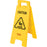 Rubbermaid Commercial Multi-Lingual Caution Floor Sign
