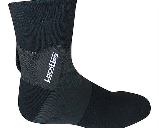 Lock Up Socks- For Therapeutic Use and Improved Athletic Performance (Mens, black) FREE SHIPPING.