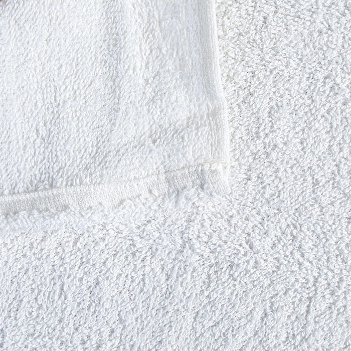 Irregular Towels, White Cotton Washcloths