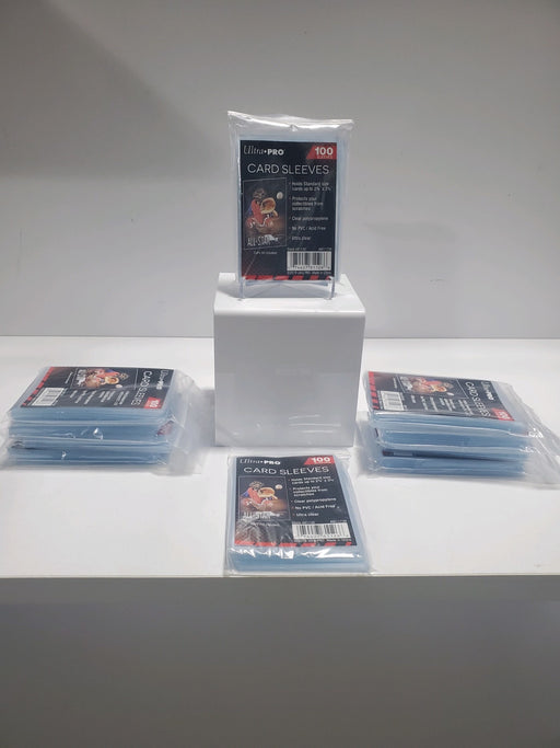 Ultra PRO 2-5/8 x 3-5/8 inch soft card sleeves, clear - 100 pack FREE Shipping!!