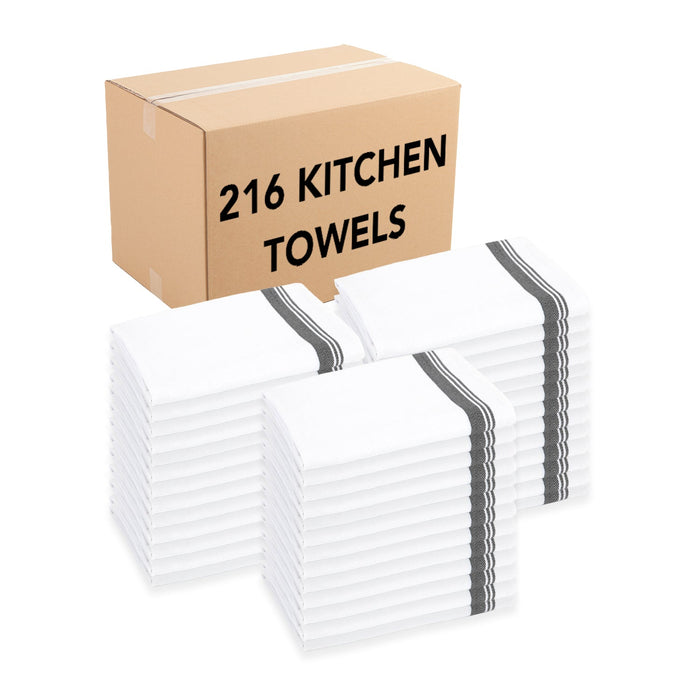 Wholesale Herringbone Striped Kitchen Towels