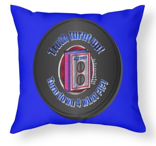 Truth TurntUP Throw Pillows
